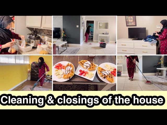 ghar ki cleaning or closing bhi ho gai Jane se phle / a day in my life class=