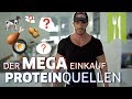 Mein Fitness Einkauf für Muskelaufbau | Eiweißquellen