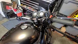 handlebar replacement on 2019 kawasaki w800 cafe