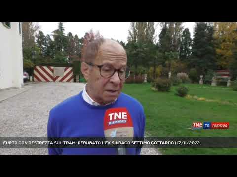 FURTO CON DESTREZZA SUL TRAM: DERUBATO L'EX SINDACO SETTIMO GOTTARDO | 17/11/2022