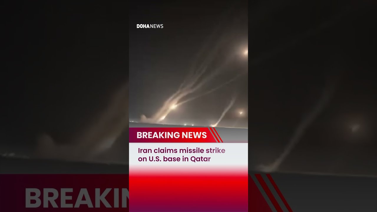 Iran Claims Missile Strike On U S Base In Qatar