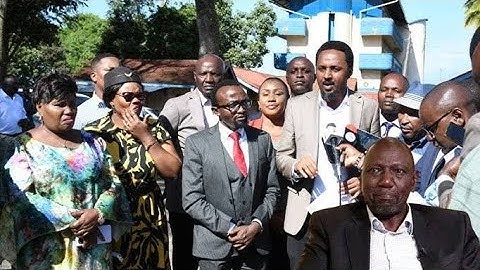 RUTO IN TEARS AS GACHAGUA ALLIES SENDS STRONG WARNING TO HIM FOR ACCUSING GACHAGUA OVER GEN Z DEMOS