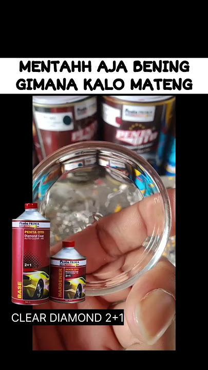 PENTA PRIMA CLEAR DIAMOND 2 1 #bodyrepaint #clearcoat #clearmobil #clearmotor #oploscat