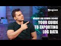 Efficiently Export Log Data from Nagios Log Server 2024R2