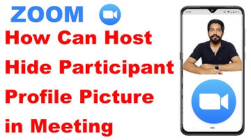 How Host Can Hide Participants Profile Picture in Meeting on Zoom App