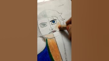 Drawing Elsa in different art styles PART 3✨ #shorts #art