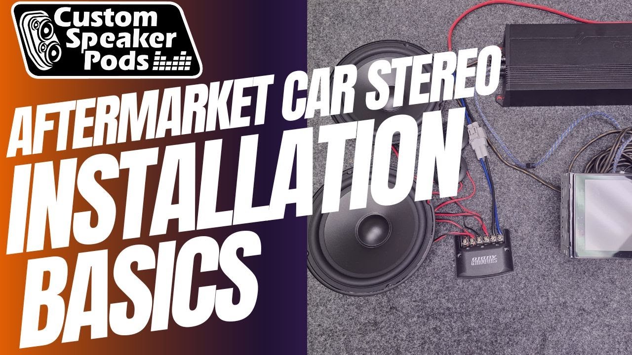 Aftermarket Car Stereo Installation BASICS: Start-to-Finish in 20 ...