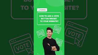 How to add a Vote Button Widget to your website