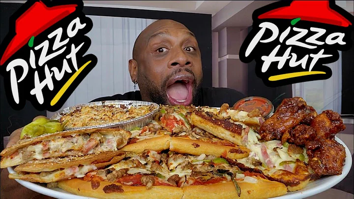 GIGANTIC PIZZA HUT PIZZA, WINGS, & PASTA FEAST  .....
