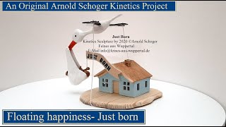 Schwebendes Glück  &quot;Just born!&quot;- ein original Kinetik Project von Arnold Schoger