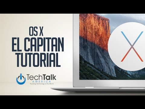 El Capitan OS X Tutorial