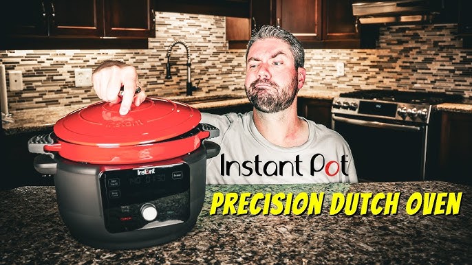 Instant™ Precision 6-quart Dutch Oven, Red Lid