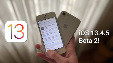 iOS 13.4.5 Developer Beta 2 OUT NOW! || More Bug Fixes & Improvements!