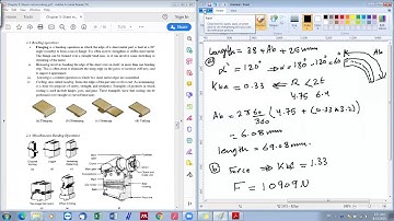 Chapter 5-lecture 6: Bending tutorial and applications of bending process (Arabic Narration)