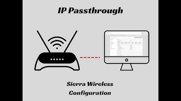 Sierra IP Passthrough - How to Configure