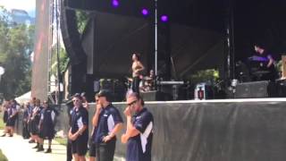 Alessia Cara new unreleased song "Scares To Your Beautiful" Live at Music Midtown 2015 Part 2