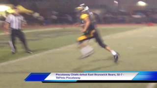 Piscataway Chiefs defeat East Brunswick Bears, 32-7 Sept. 16, 2016 TAPinto Piscataway