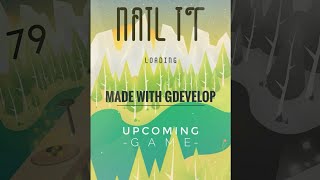 NAIL IT | Hammer game | Game play | Game made with Gdevelop and under development