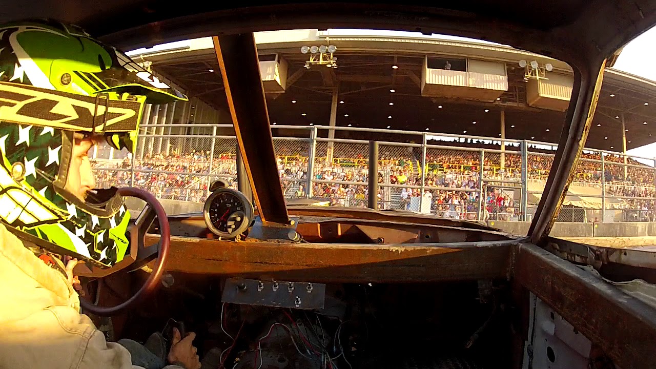 2018 delaware state fair demolition derby YouTube