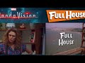 Wandavision intro ep 5 vs fullhouse intro wandavision signifikantinsignia elizabetholsen