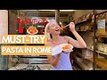 Best cheap eats in rome italy  you must try this pasta in rome italian food i italy travel