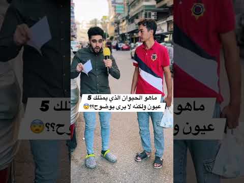 ماهو الحيوان الذي يمتلك 5 عيون ولكنه لا يرى بوضوح