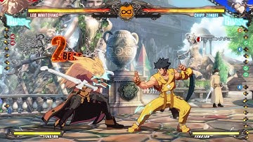 Chipp vs Leo Ryuuyanagi j.S oki