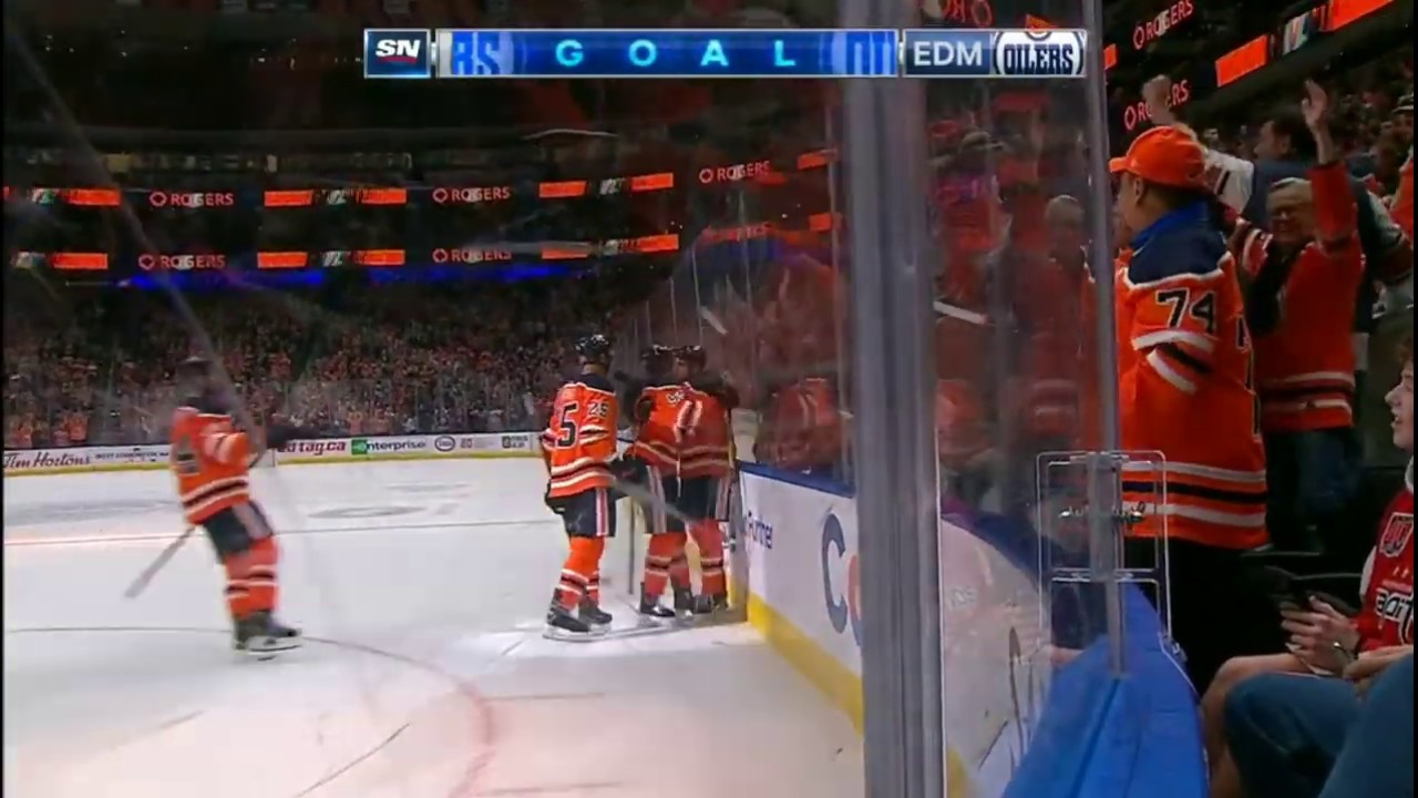 Leon Draisaitl SCORES GWG IN OT FROM McDavid Assist/NHL, 2019