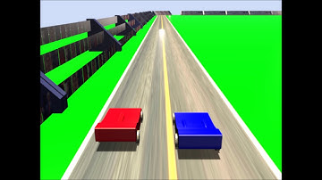 Blender race animation