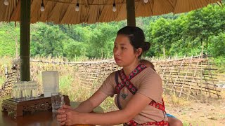 Single Mother Daily Journey | Carrying Groceries Home Through the Mountain Village | Ly tieu Life 