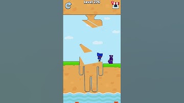 slice to save all levels  Funny Puzzle Gameplay #shorts #animatio