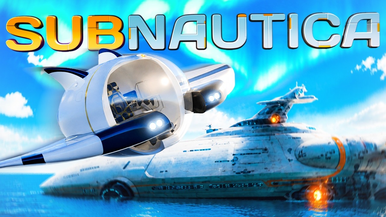 This mod adds a FLYING Submarine to Subnautica... (Big Mistake)