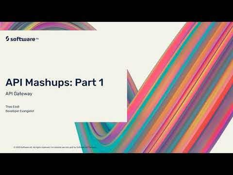 API Mashups: Part 1 | webMethods.io API Gateway | Software AG