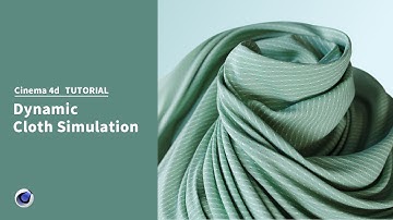 C4D 클로스 시뮬레이션 완벽 가이드 | 쉽고 빠르게 자연스러운 효과 만들기