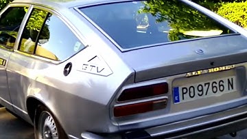 1984 Alfa Romeo GTV 2 0 drive away with stock exhaust