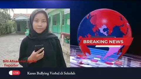 BREAKING NEWS: Kasus Bullying Verbal Disekolah! | Tugas Informatika Kelas 9A kelompok 4 