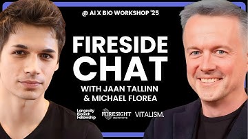 Fireside Chat with Jaan Tallinn & Michael Florea @ AI X Bio Workshop 