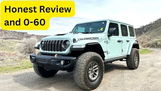 ALL NEW 2024 Jeep Wrangler Rubicon 392 V8 | POV Driving Review and 0-60