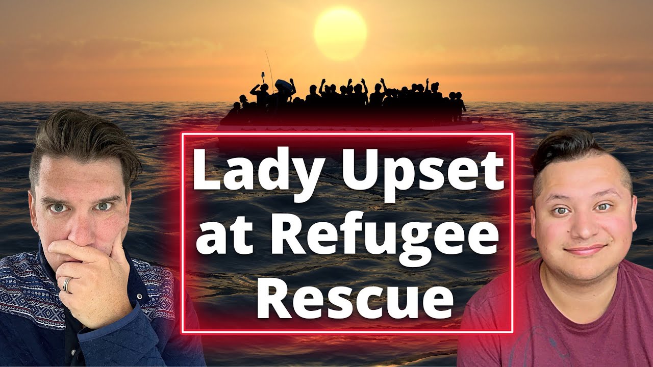 Lady UPSET that our Cruise Ship rescued REFUGEES (Rescue Video Included!)