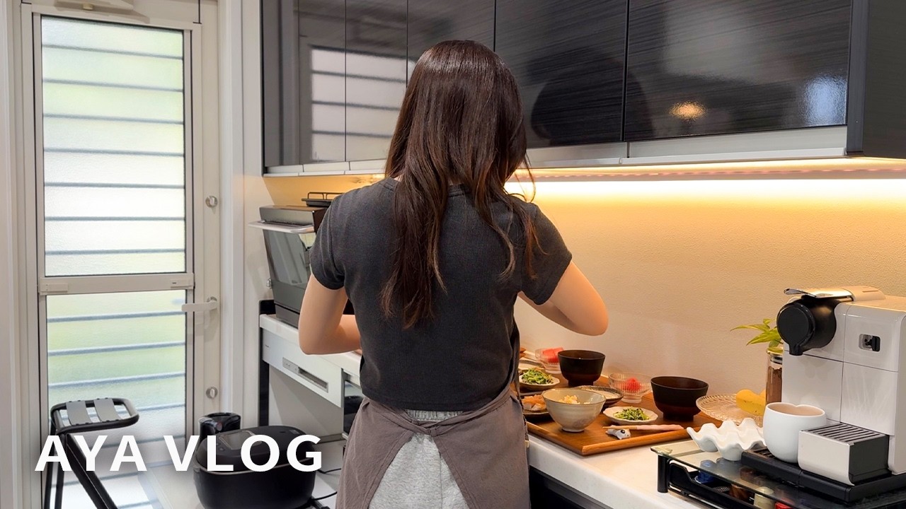 2日間の朝夜ご飯とお弁当作り🍳無印購入品｜お庭のお手入れ🌿子どもと猫との暮らし