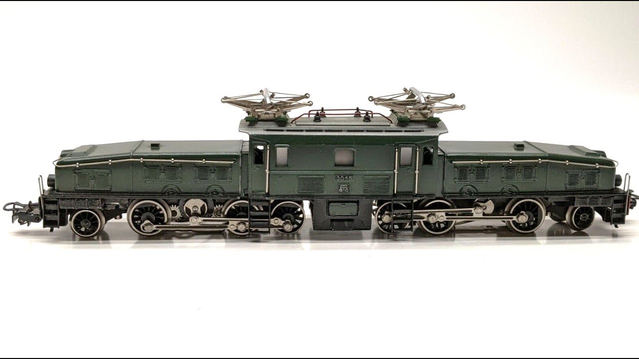 【希少✮ヴィンテージ】MARKLIN 3015 凸型電気機関車 クロコダイル 参考価格】marklin メルクリン 3015 スイス連邦鉄道 凸型電気機関車