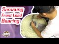 Samsung Front Load Washer Ball Bearing Repair (Time-Lapse) DIY