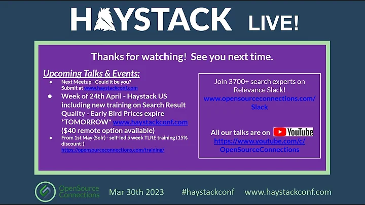 Haystack LIVE! - Effective Relevancy Change Management - Nick Zadrozny, Bonsai