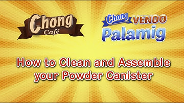 Chong: How to clean and assemble your powder canister