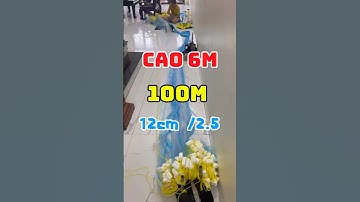 Lưới Cước Thái Ba Màn Cao Cấp / Cao 6m x 100m 12cm /2.5 Cước Sư tử #luoidanhcaadau