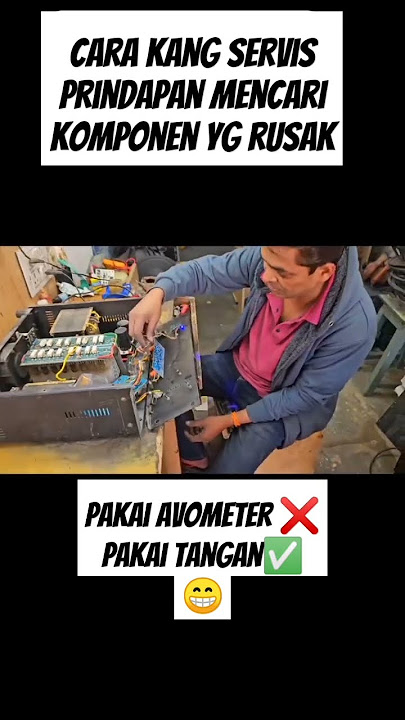 Skill tukang servis elektronik prindapan 🔥. #servis #serviselektronik #videokocak #prindapan #cara