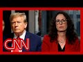 Haberman describes trumps behavior during peckers testimony