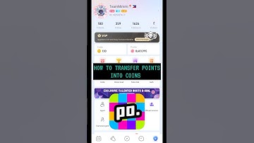 (POPPO LIVE APP 2025) TRANSFER POINTS INTO COINS l Mimmi Shane #poppoliveapp #youtube #ytshorts