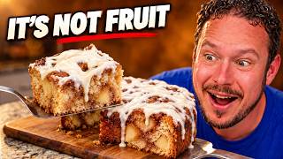 Apple Fritter Cake With No Apples, No Sugar, & No Wheat