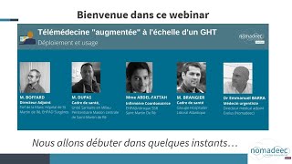 Replay Webinar | Déploiement de la Télémédecine sur l&#39;ensemble d&#39;un GHT